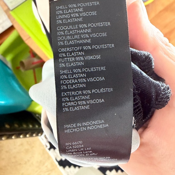 NWT $178 By Anthropologie Mock Neck Column Geometric Midi Dress Size Large SOFT - Picture 9 of 12